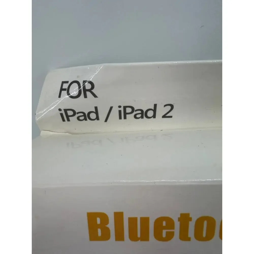 Bluetooth Keyboard Case for Apple iPad 1 & iPad 2 Wireless PU Leather New